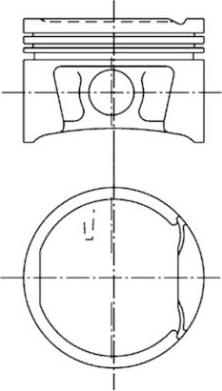 Kolbenschmidt 99746600 - Virzulis www.autospares.lv