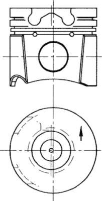 Kolbenschmidt 94401960 - Remkomplekts, Virzulis / Cilindra čaula www.autospares.lv