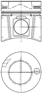 Kolbenschmidt 99813960 - Remkomplekts, Virzulis / Cilindra čaula www.autospares.lv