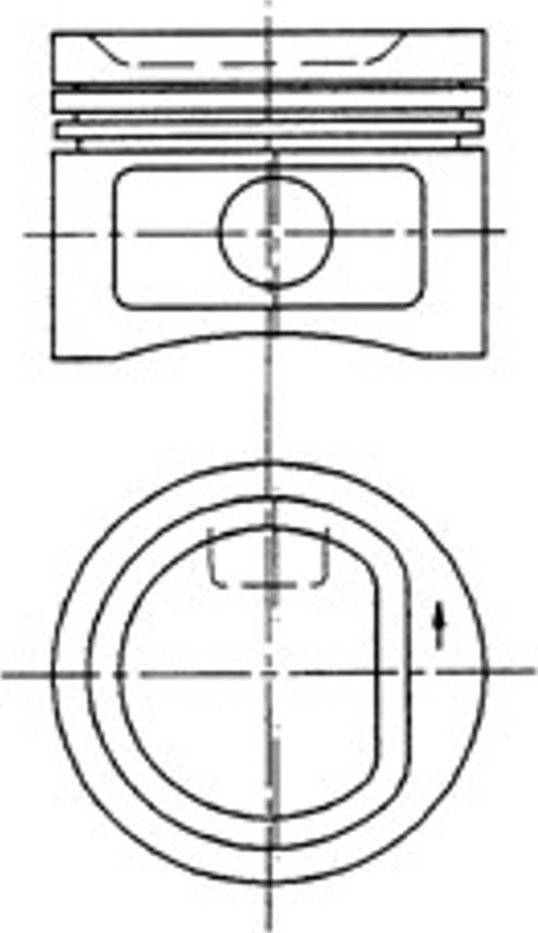 Kolbenschmidt 94353720 - Virzulis www.autospares.lv