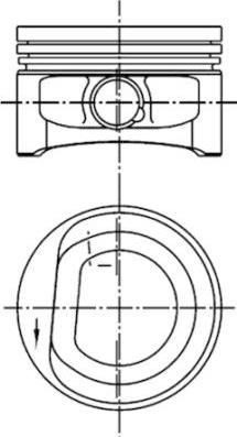 Kolbenschmidt 99452600 - Virzulis www.autospares.lv