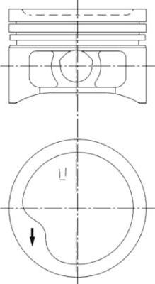 Kolbenschmidt 97286600 - Virzulis www.autospares.lv