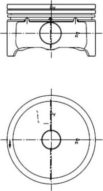 Kolbenschmidt 40616601 - Virzulis www.autospares.lv