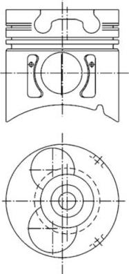 Kolbenschmidt 99371600 - Virzulis www.autospares.lv