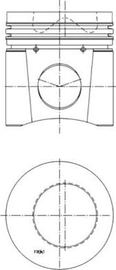 Kolbenschmidt 99866960 - Remkomplekts, Virzulis / Cilindra čaula www.autospares.lv