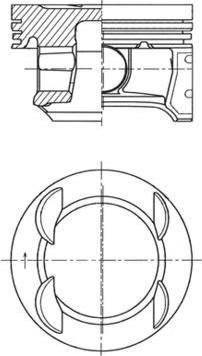 Kolbenschmidt 41007610 - Virzulis www.autospares.lv