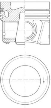 Kolbenschmidt 41647600 - Virzulis www.autospares.lv