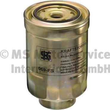 Kolbenschmidt 50013069/3 - Degvielas filtrs www.autospares.lv