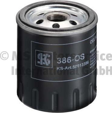 Kolbenschmidt 50013386 - Масляный фильтр www.autospares.lv