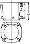 Kolbenschmidt 89196110 - Cilindra čaula www.autospares.lv