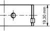 Kolbenschmidt 77272610 - Klaņa gultņu komplekts www.autospares.lv