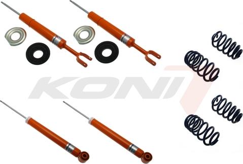 KONI 1120-3691 - Balstiekārtas komplekts, Atsperes / Amortizatori www.autospares.lv