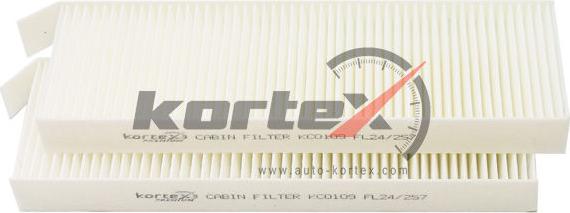 Kortex KC0109 - Filtrs, Salona telpas gaiss autospares.lv