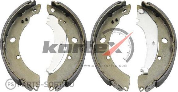 Kortex KS025STD - Bremžu loku komplekts www.autospares.lv