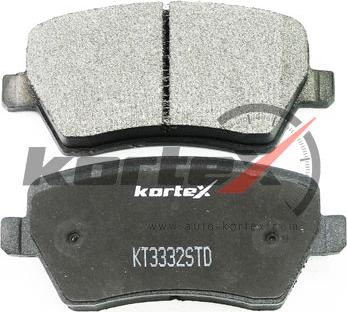 Kortex KT3332STD - Bremžu uzliku kompl., Disku bremzes www.autospares.lv