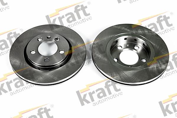 KRAFT AUTOMOTIVE 6046520 - Тормозной диск www.autospares.lv