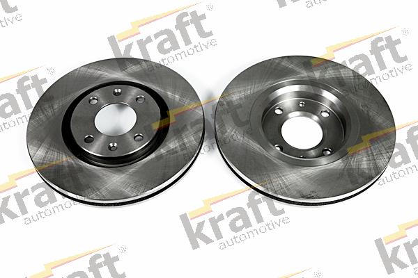 KRAFT AUTOMOTIVE 6046000 - Bremžu diski www.autospares.lv