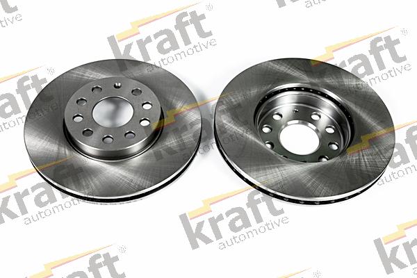 KRAFT AUTOMOTIVE 6040450 - Bremžu diski www.autospares.lv