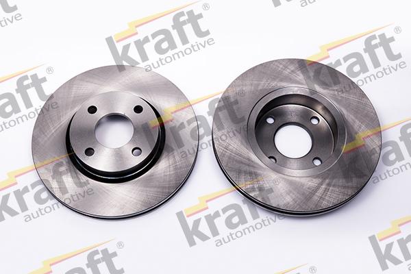 KRAFT AUTOMOTIVE 6042125 - Bremžu diski www.autospares.lv