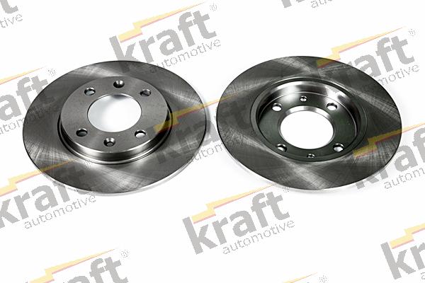 KRAFT AUTOMOTIVE 6055540 - Тормозной диск www.autospares.lv