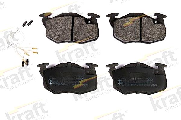 KRAFT AUTOMOTIVE 6005500 - Brake Pad Set, disc brake www.autospares.lv