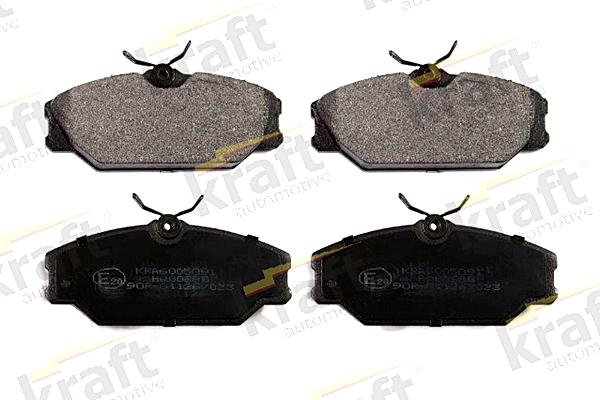 KRAFT AUTOMOTIVE 6005091 - Brake Pad Set, disc brake www.autospares.lv