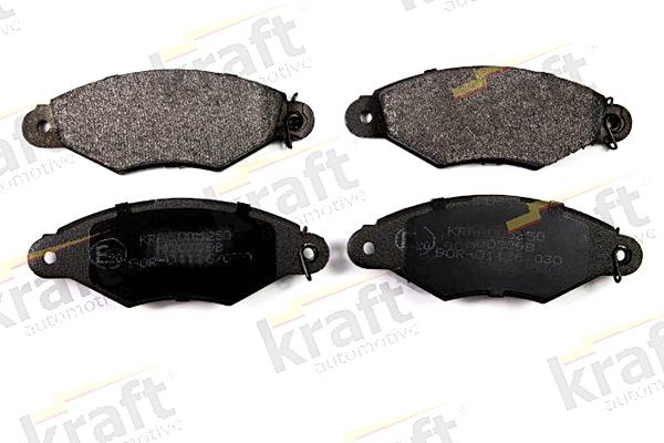 KRAFT AUTOMOTIVE 6005250 - Тормозные колодки, дисковые, комплект www.autospares.lv