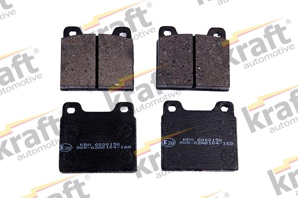 KRAFT AUTOMOTIVE 6000150 - Brake Pad Set, disc brake www.autospares.lv