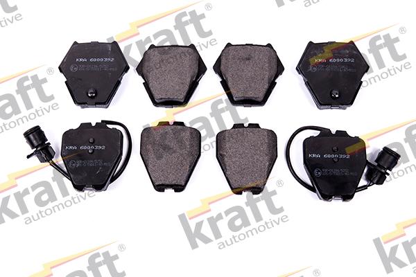 KRAFT AUTOMOTIVE 6000392 - Brake Pad Set, disc brake www.autospares.lv