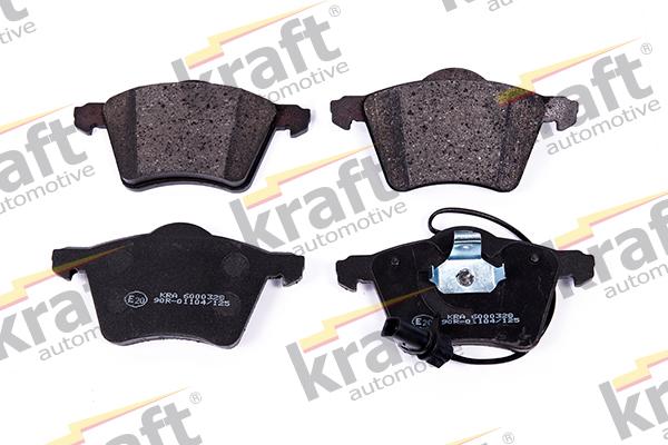 KRAFT AUTOMOTIVE 6000328 - Тормозные колодки, дисковые, комплект www.autospares.lv