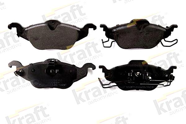 KRAFT AUTOMOTIVE 6001640 - Тормозные колодки, дисковые, комплект www.autospares.lv