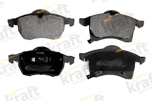 KRAFT AUTOMOTIVE 6001.660 - Brake Pad Set, disc brake www.autospares.lv