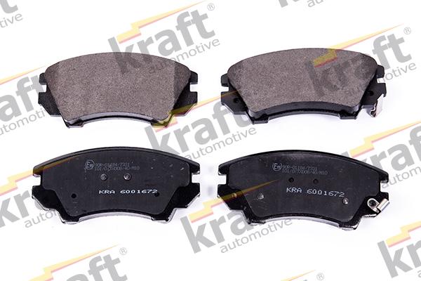 KRAFT AUTOMOTIVE 6001672 - Brake Pad Set, disc brake www.autospares.lv