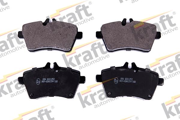 KRAFT AUTOMOTIVE 6001252 - Bremžu uzliku kompl., Disku bremzes www.autospares.lv