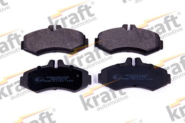 KRAFT AUTOMOTIVE 6001260 - Brake Pad Set, disc brake www.autospares.lv