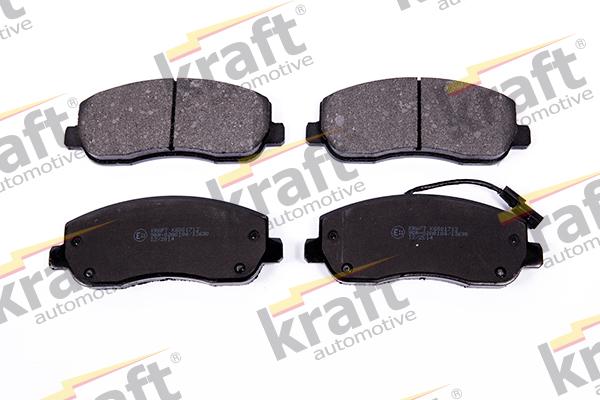 KRAFT AUTOMOTIVE 6001713 - Bremžu uzliku kompl., Disku bremzes www.autospares.lv