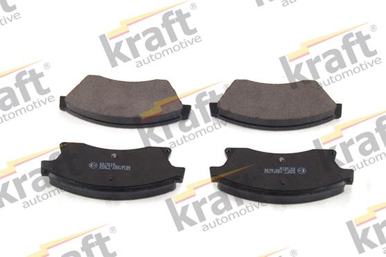 KRAFT AUTOMOTIVE 6001783 - Bremžu uzliku kompl., Disku bremzes www.autospares.lv