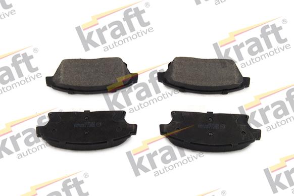 KRAFT AUTOMOTIVE 6001782 - Bremžu uzliku kompl., Disku bremzes www.autospares.lv