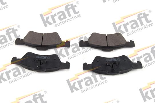 KRAFT AUTOMOTIVE 6008531 - Тормозные колодки, дисковые, комплект www.autospares.lv