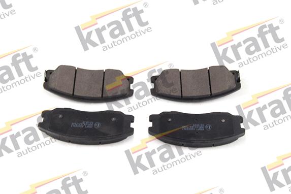 KRAFT AUTOMOTIVE 6008303 - Тормозные колодки, дисковые, комплект www.autospares.lv