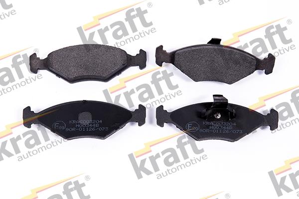 KRAFT AUTOMOTIVE 6003204 - Тормозные колодки, дисковые, комплект www.autospares.lv