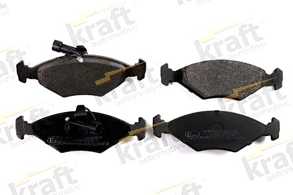 KRAFT AUTOMOTIVE 6003200 - Тормозные колодки, дисковые, комплект www.autospares.lv