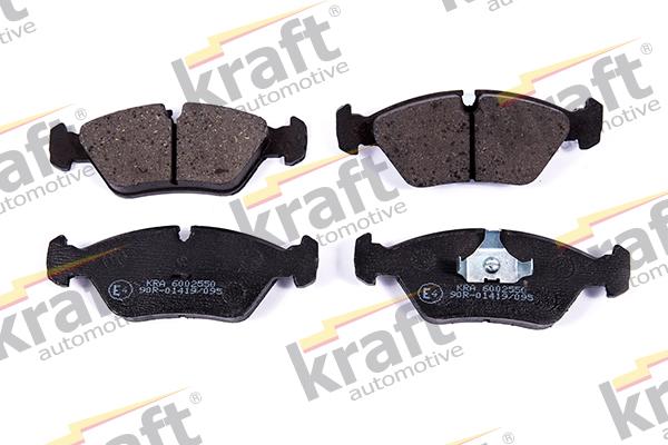 KRAFT AUTOMOTIVE 6002550 - Тормозные колодки, дисковые, комплект www.autospares.lv