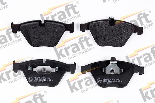 KRAFT AUTOMOTIVE 6002581 - Brake Pad Set, disc brake www.autospares.lv