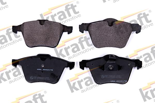 KRAFT AUTOMOTIVE 6002176 - Тормозные колодки, дисковые, комплект www.autospares.lv