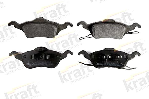 KRAFT AUTOMOTIVE 6002300 - Тормозные колодки, дисковые, комплект www.autospares.lv