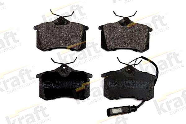 KRAFT AUTOMOTIVE 6010960 - Brake Pad Set, disc brake www.autospares.lv