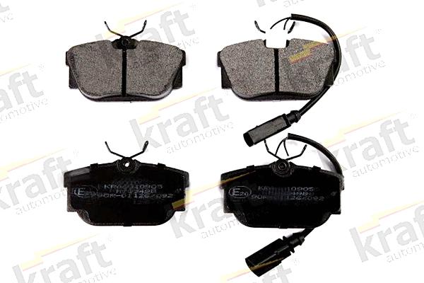 KRAFT AUTOMOTIVE 6010905 - Brake Pad Set, disc brake www.autospares.lv