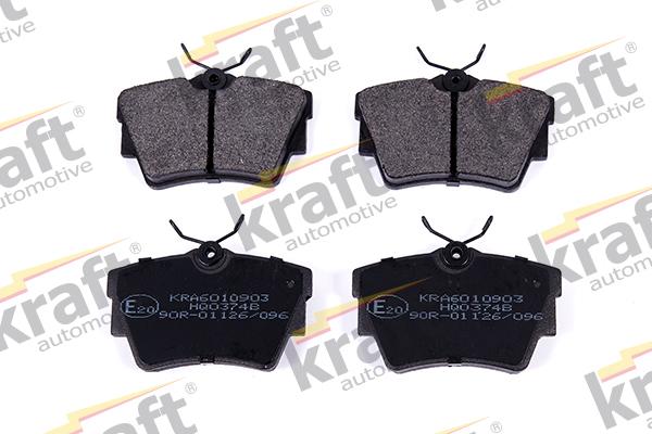 KRAFT AUTOMOTIVE 6010903 - Brake Pad Set, disc brake www.autospares.lv