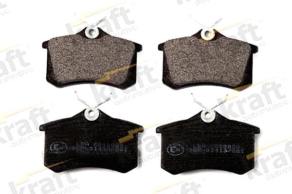 KRAFT AUTOMOTIVE 6010020 - Brake Pad Set, disc brake www.autospares.lv